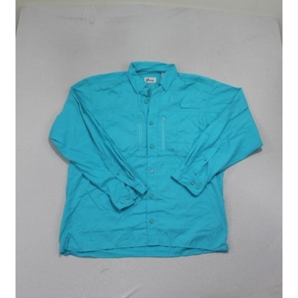 World Wide Sportsman Men Fishing Shirt Long Sleeve Size Large